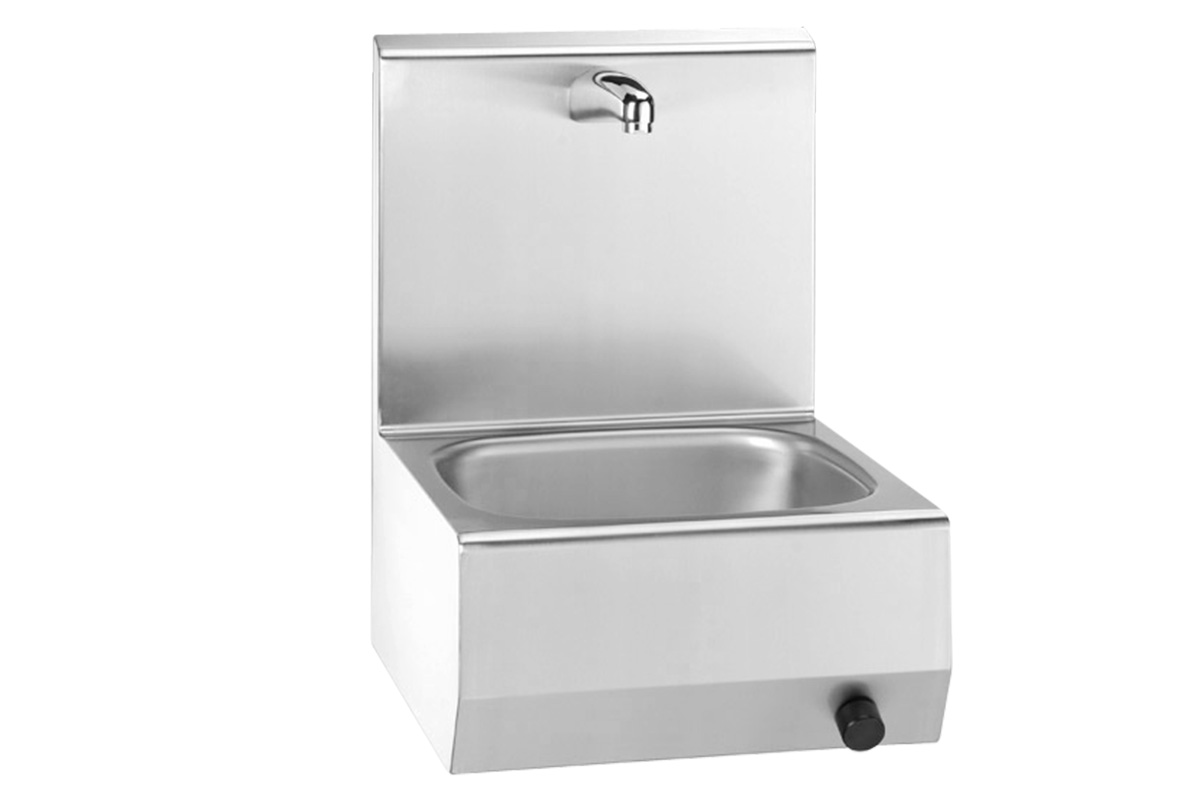 Hand wash sink Type 20520 W with knee switch activation